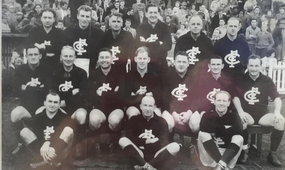 TeamPhotoFeb22 A past players photo from 60 years ago has emerged. (Photo: Supplied) - Carlton,Carlton Blues,AFL